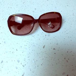 Coach brown sunglasses